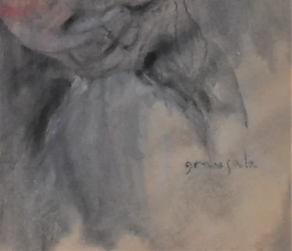 Mujer con mandolina - Emilio Grau Sala