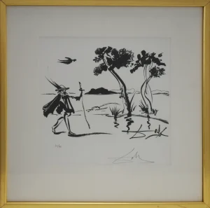 Litografía de Salvador Dalí