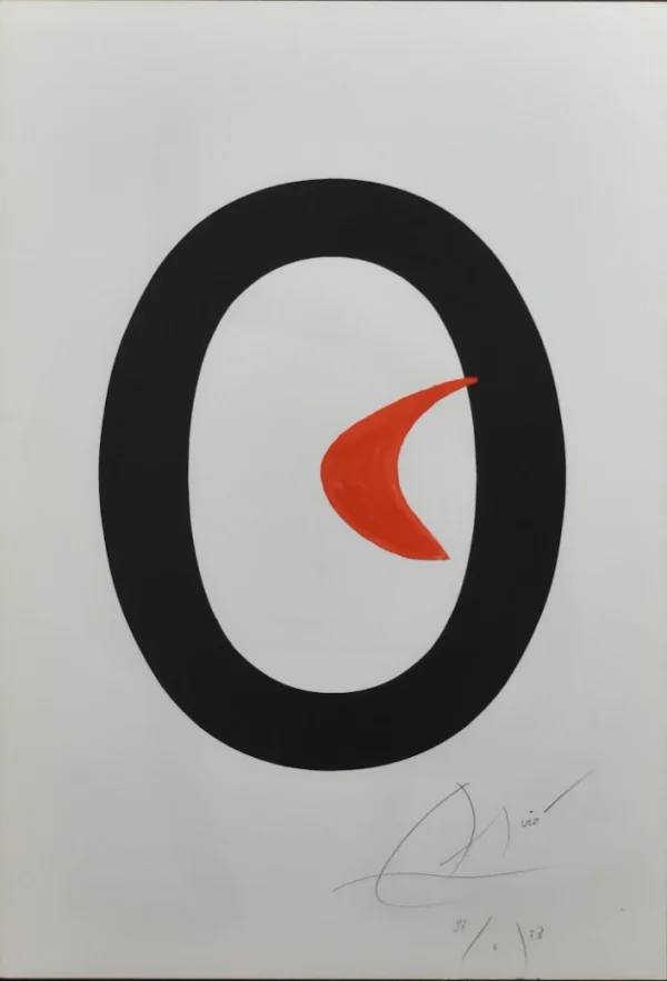 Litografía de Joan Miró